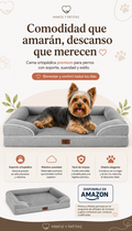 EHEYCIGA – Cama Ortopédica Impermeable para Perros Extragrandes (44x32 pulg.)