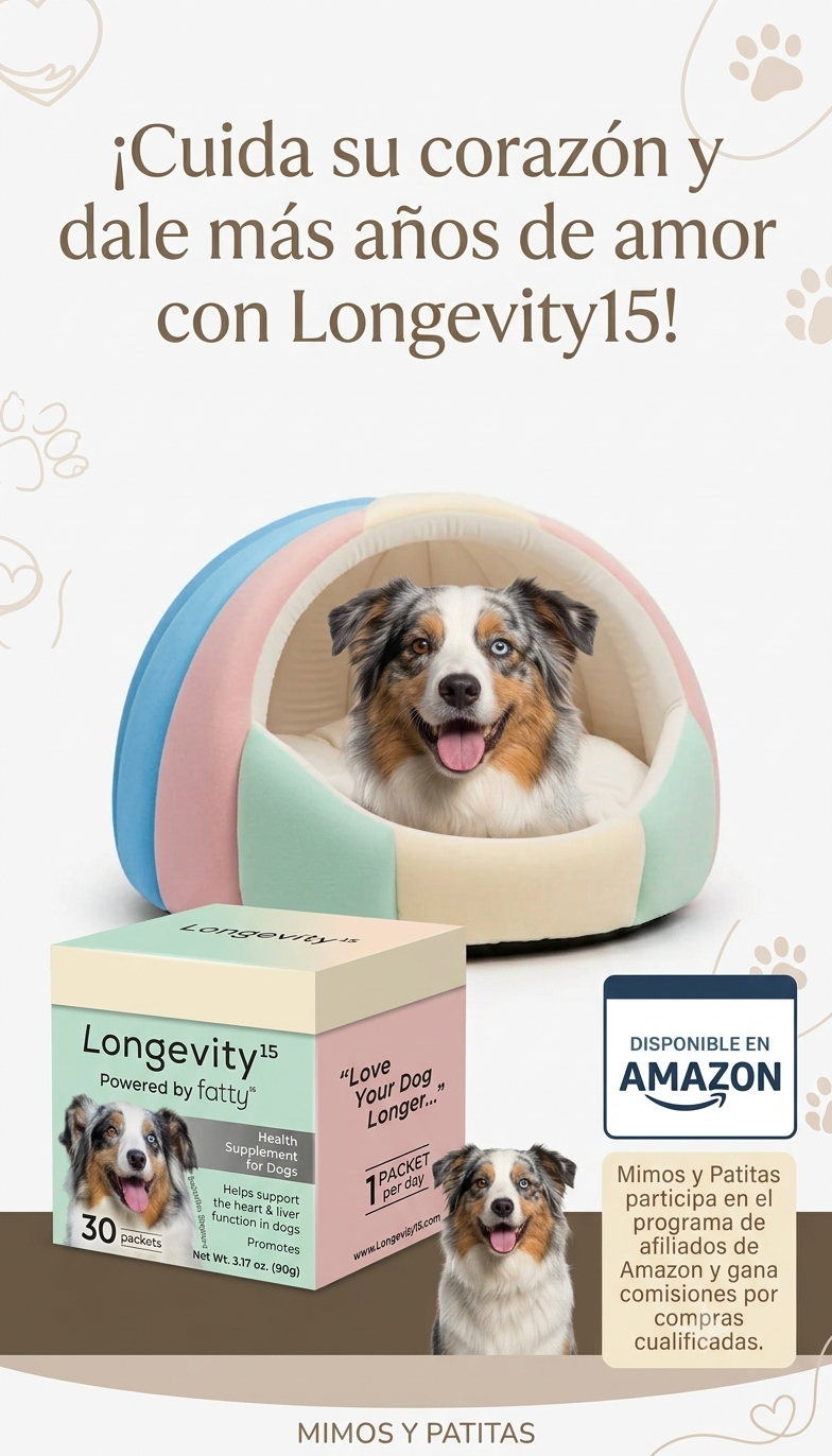 Longevity15 – C15:0 – Suplemento de ácidos grasos para perros