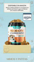 Probióticos para Perros con Prebióticos y Enzimas Digestivas (Pollo, 200 Masticables)