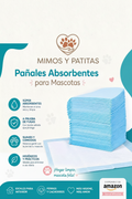 Amazon Basics Almohadillas para orinar para perros y cachorros, 100 unidades (22 x 22 pulgadas)
